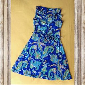 Ralph Lauren Tropical Paisley Dress NWOT M